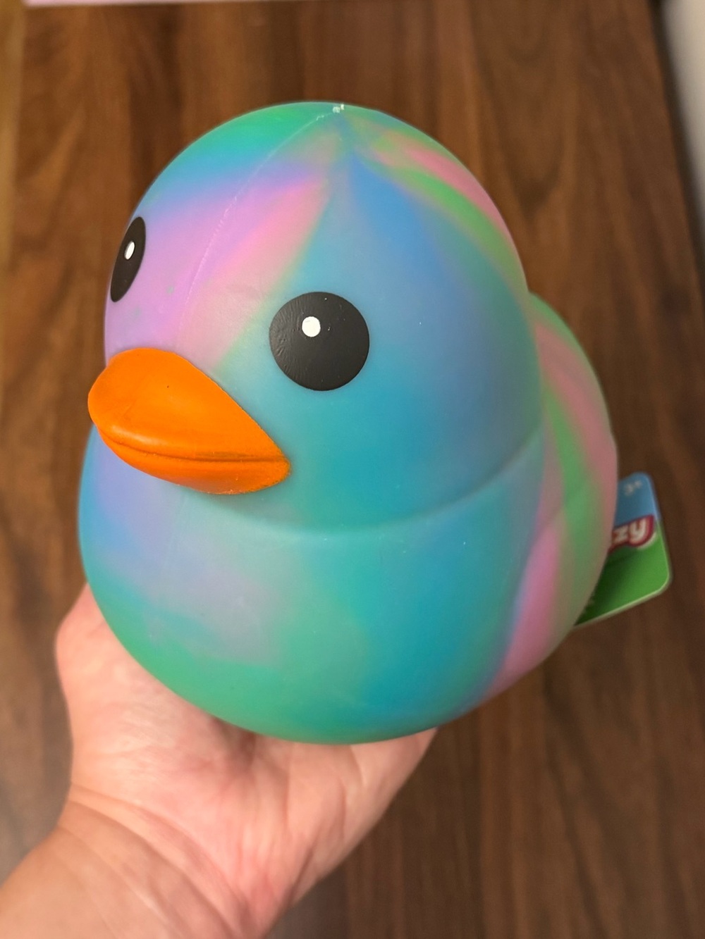 Sunny Days Jumbo Squeezy Duck – Tie Dye